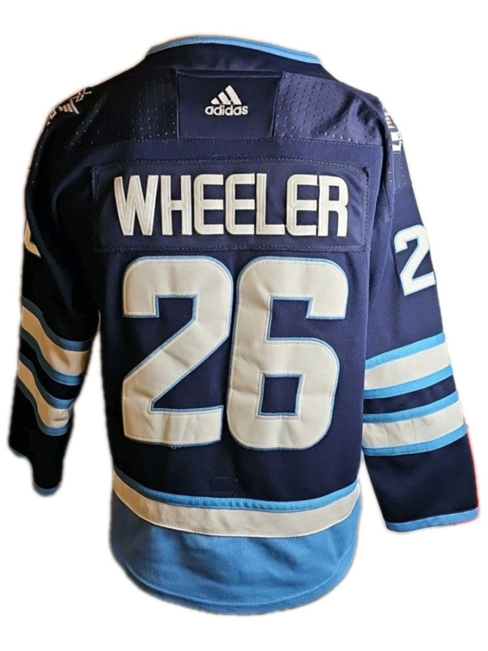 Blake Wheeler Adidas Winnipeg Jets Jersey Youth Size Large/XL NHL Fight Strap